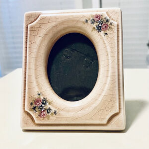 The Weston Gallery Collection Beautiful Ceramic Floral Picture Frame